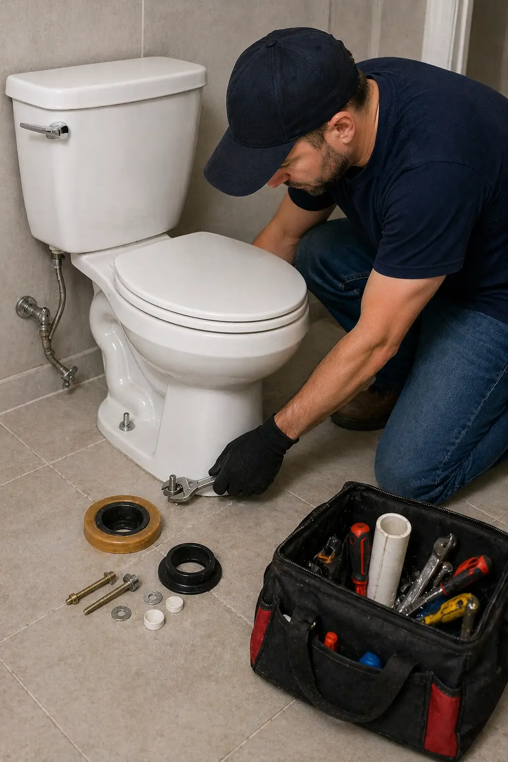 Installation et remplacement de toilette La Prairie